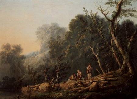 Landscape von Jean-Baptiste Pillement