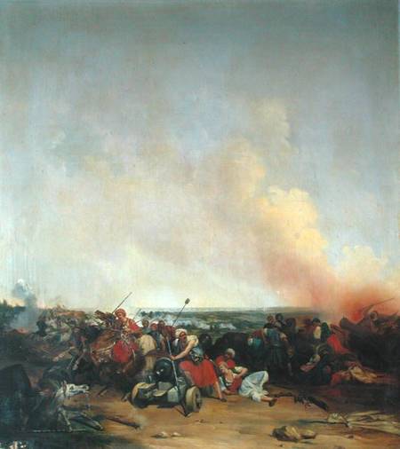 Battle of Sidi-Ferruch von Jean-Baptiste-Prudent Carbillet