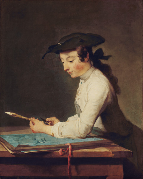 Der Zeichner von Jean-Baptiste Siméon Chardin