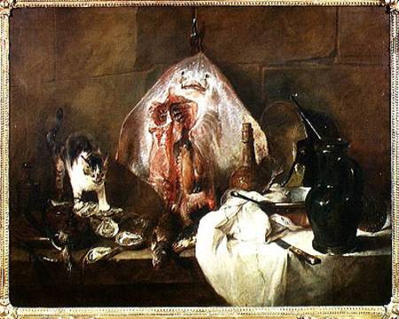 The Ray or, The Kitchen Interior von Jean-Baptiste Siméon Chardin