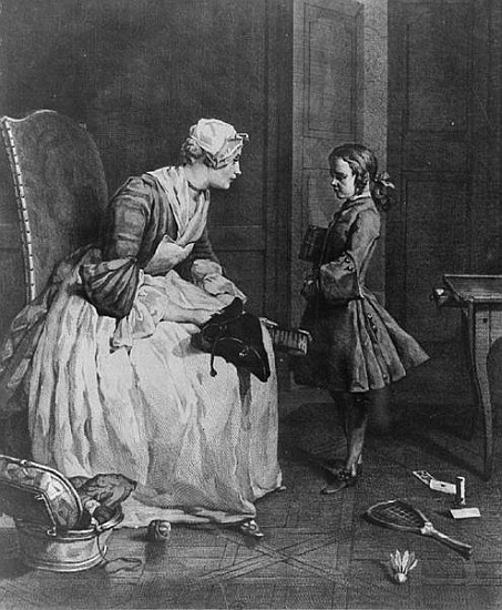 The Governess von Jean-Baptiste Siméon Chardin
