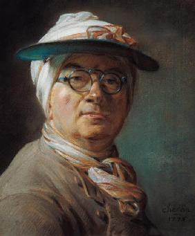 Selbstbildnis mit Brille 1775