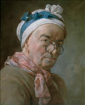 Autoportrait, dit aussi Portrait de Chardin aux besicles 1771