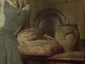 Chardin / Courier Woman / Painting 1739