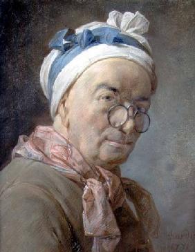 Self Portrait with Spectacles 1771 stel