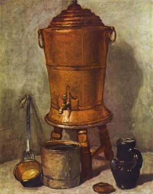 Der Wasserbehälter von Jean-Baptiste Siméon Chardin