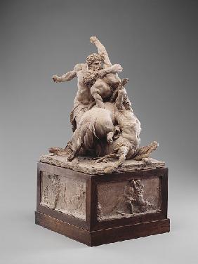 Hercules Fighting Two Centaurs 1785