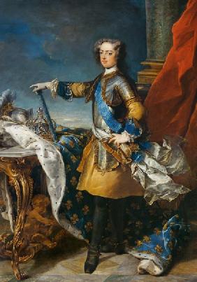 Portrait of Louis XV (1710-74) King of France c.1727