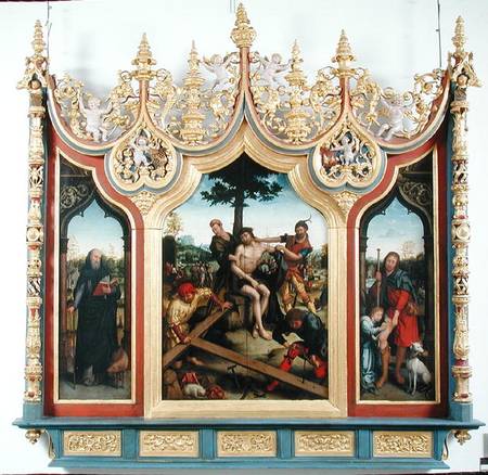 Triptych of Christ with the Executioners von Jean Bellegambe