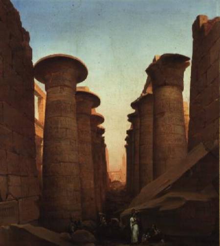 The Great Temple of Amun at Karnak von Jean Charles Langlois