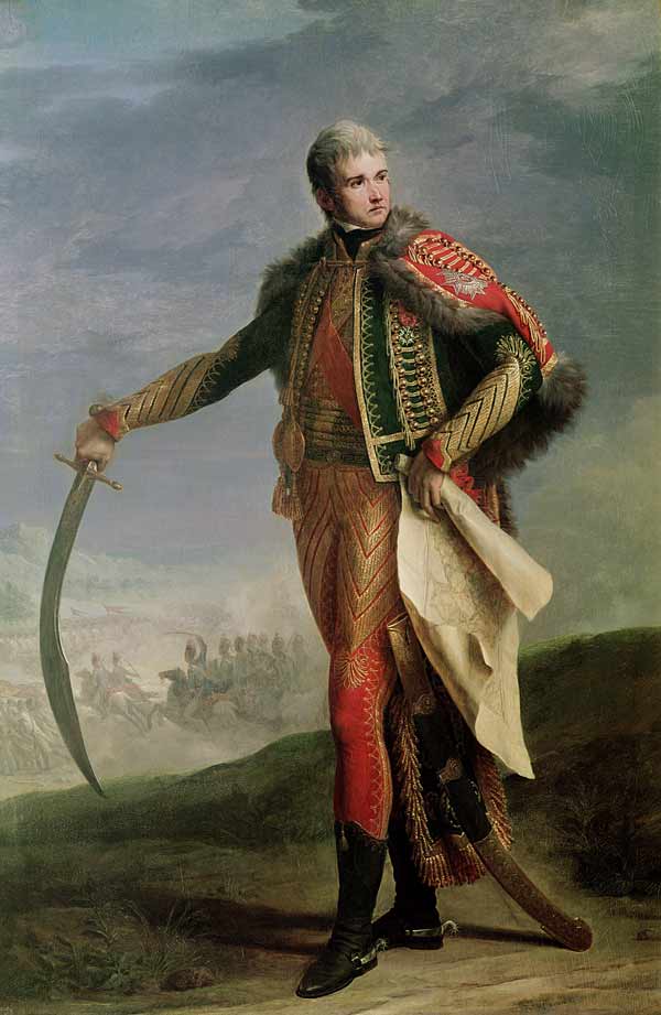 Portrait of Jean Lannes (1769-1809) Duke of Montebello, 1805-10 von Jean Charles Nicaise Perrin