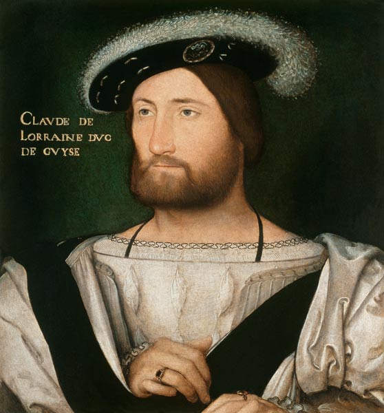 Portrait of Claude of Lorraine von Jean Clouet d. J.