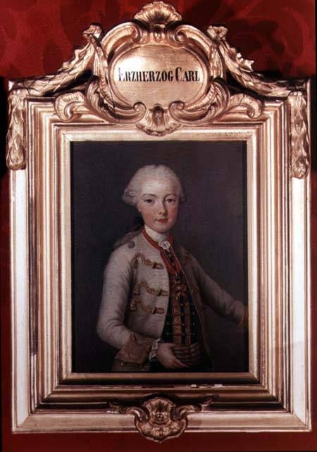 Archduke Karl Joseph (1745-61) son of Emperor Francis I (1708-65) and Empress Maria Theresa of Austr von Jean-Étienne Liotard