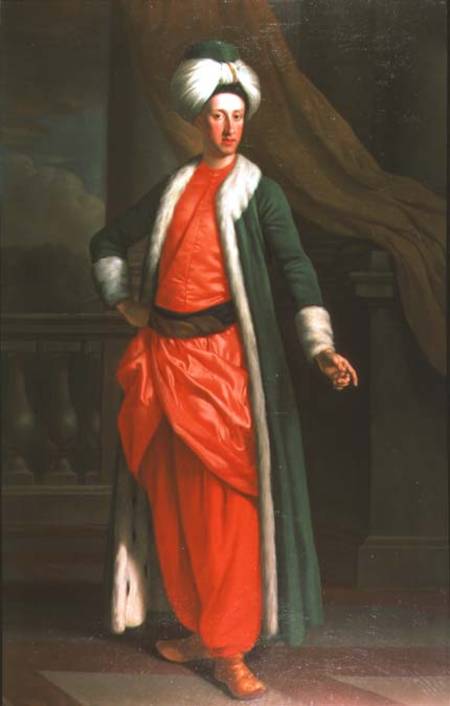 The Fourth Earl of Sandwich von Jean-Étienne Liotard