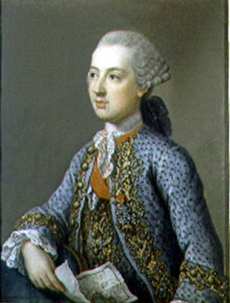 Joseph II (1741-90) Holy Roman Emperor and King of Germany von Jean-Étienne Liotard