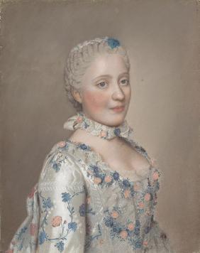 Porträt von Maria Josepha von Sachsen (1731–1767) 1749