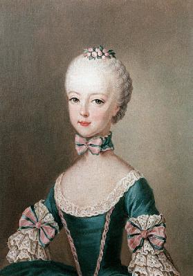 Marie Antoinette (1755-93) daughter of Emperor Francis I and Maria Theresa of Austria, wife of Louis 1762