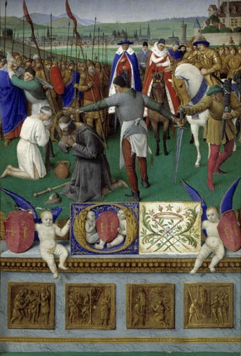Die Marter des Apostels Jakobus Maior von Jean Fouquet