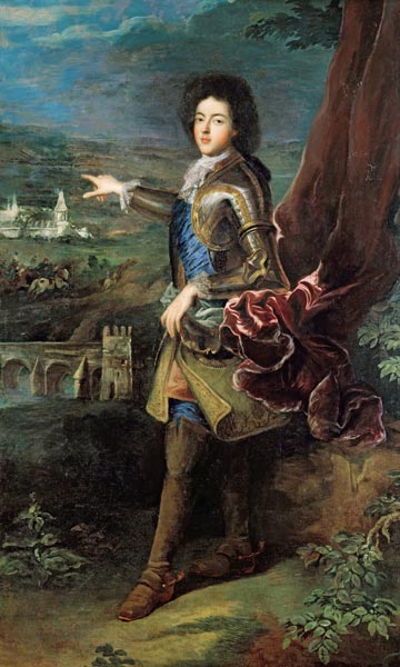 Portrait of Louis Auguste de Bourbon (1670-1736) Duke of Maine von Jean François de Troy