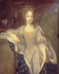 Bildnis der Adelaide von Savoyen 1697