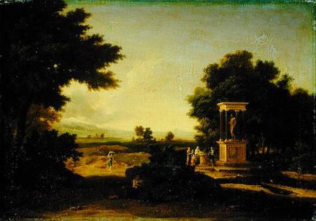 Idyllic Landscape von Jean-François Millet