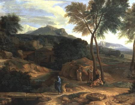 Landscape with Conopion Carrying the Ashes of Phocion von Jean-François Millet