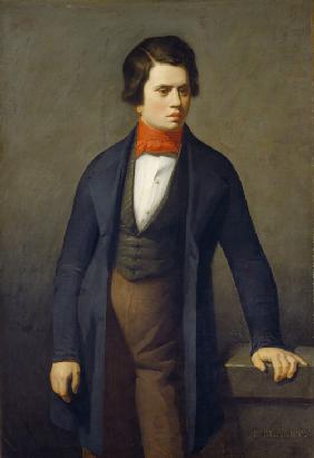 Porträt von Leconte de Lisle (1818-1894)