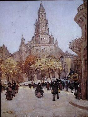 View of Paris c.1885