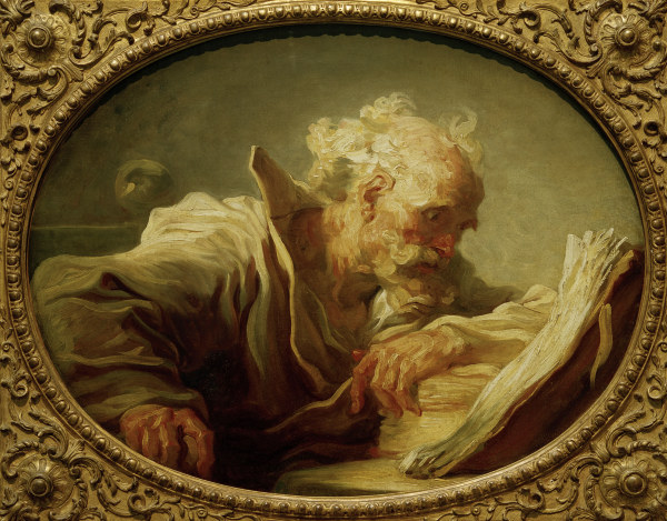Les.alt.Mann (Philosoph) von Jean Honoré Fragonard