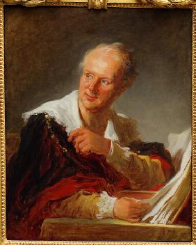 Porträt von Denis Diderot (1713–1784)