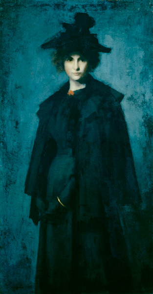 Portrait of Madame Laura Leroux von Jean-Jacques Henner