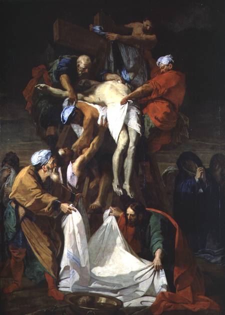 The Descent from the Cross von Jean Jouvenet