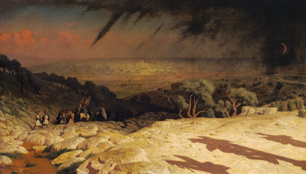 Jerusalem (Golgotha, Consummatum Est, Crucifixion) von Jean-Léon Gérome
