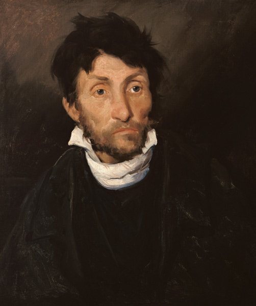 Bild eines Geisteskranken (monomaner Dieb, Kleptomane, Mörder) von Jean Louis Théodore Géricault
