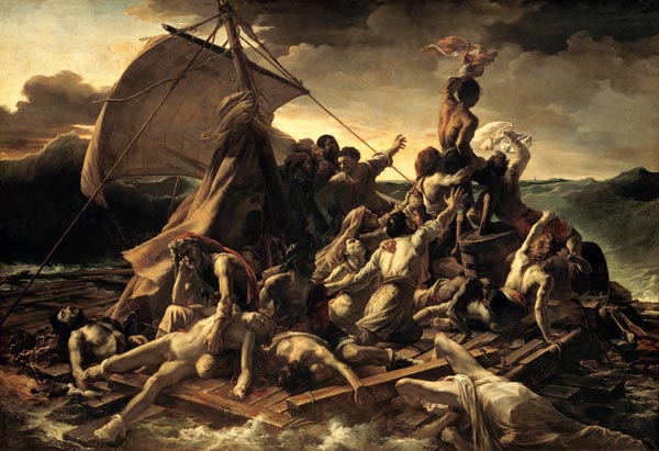 Das Floß der Medusa von Jean Louis Théodore Géricault