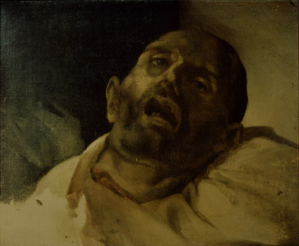 Der Guillotinierte von Jean Louis Théodore Géricault