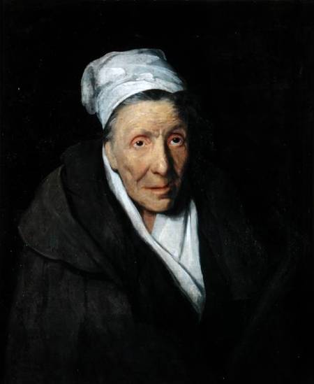 Portrait of a Woman Addicted to Gambling von Jean Louis Théodore Géricault