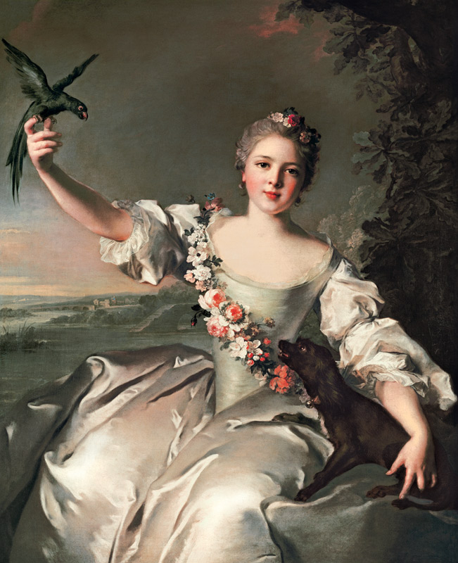 Françoise Renée, Marquise d'Antin von Jean Marc Nattier