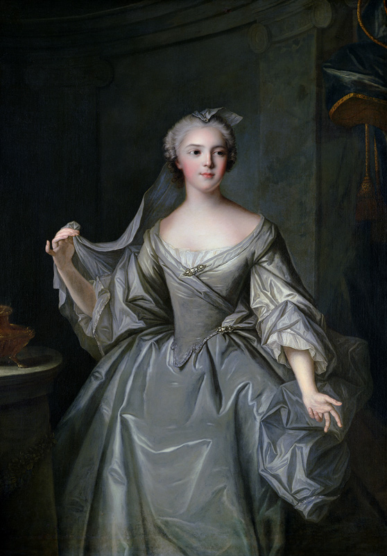Madame Sophie de France (1734-82) as a Vestal Virgin von Jean Marc Nattier