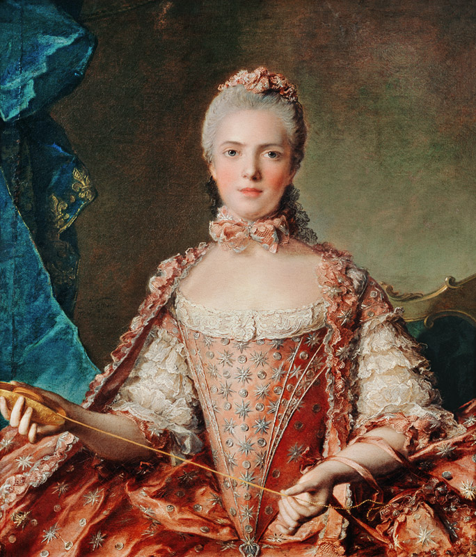 Portrait of Marie Adelaide (1759-1802) von Jean Marc Nattier