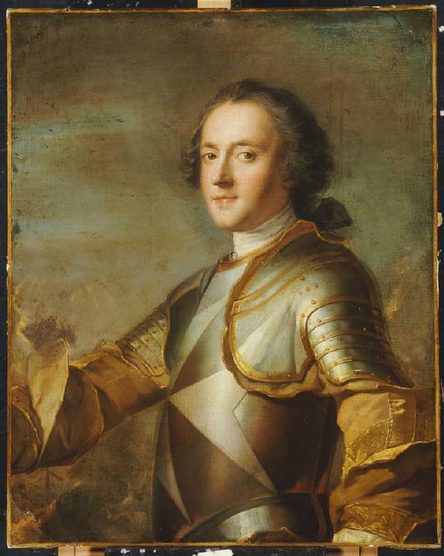 Bildnis von Jean-Philippe d'Orléans, Grand Prieur de France (1702-1748). von Jean Marc Nattier