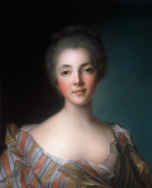 Portrait of Madame Dupin (1706-95) von Jean Marc Nattier