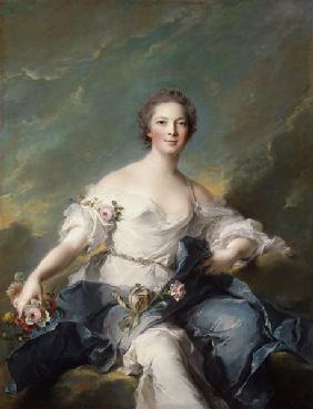 Die Marquise de Baglion als Flora. 1746