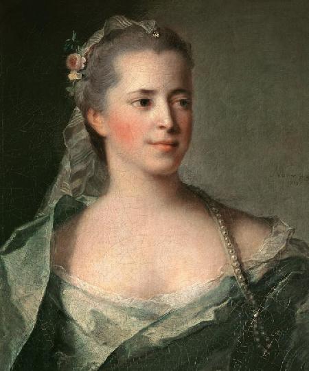 Bildnis einer jungen Frau 1757