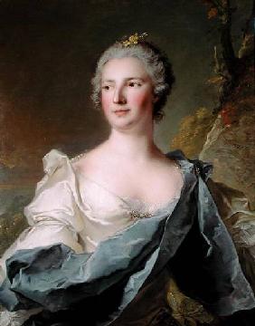 Portrait of Barbara Belgioso d'Este (b.1680) Princess of Ferrara 1747