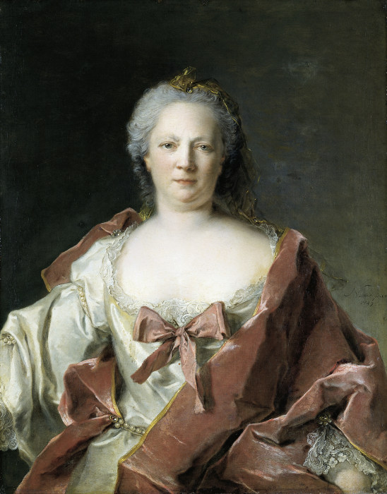 Bildnis der Anna Elisabeth Leerse (1698-1776) von Jean-Marc Nattier