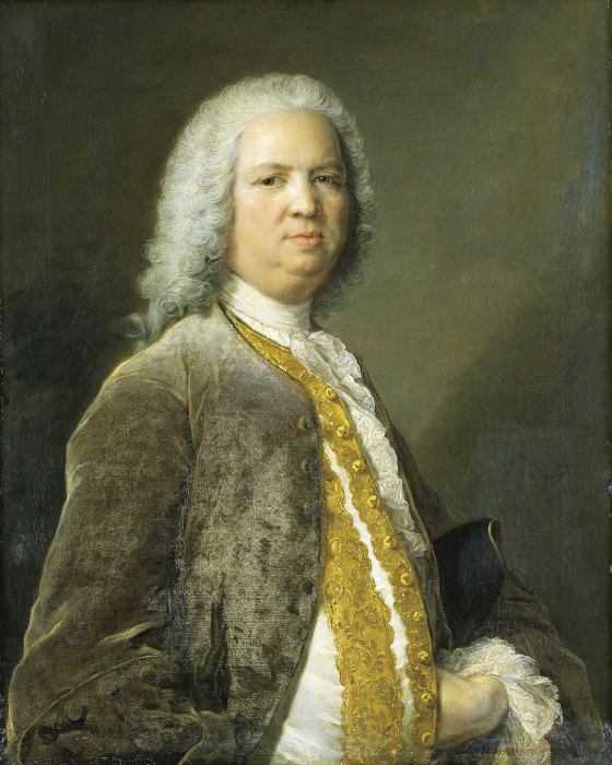 Bildnis des Frankfurter Bankiers Johann Georg Leerse (1691-1762) von Jean-Marc Nattier