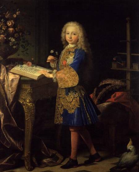 Charles III (1716-88) as a Child von Jean Ranc