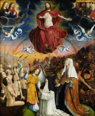 The Last Judgement (oil on panel) von Jean the Elder Bellegambe