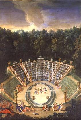 View of the Salle de Bal with a Performance of 'Rinaldo and Armida' 1688